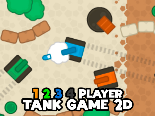 1 2 3 4 Player Tank Game 2D img